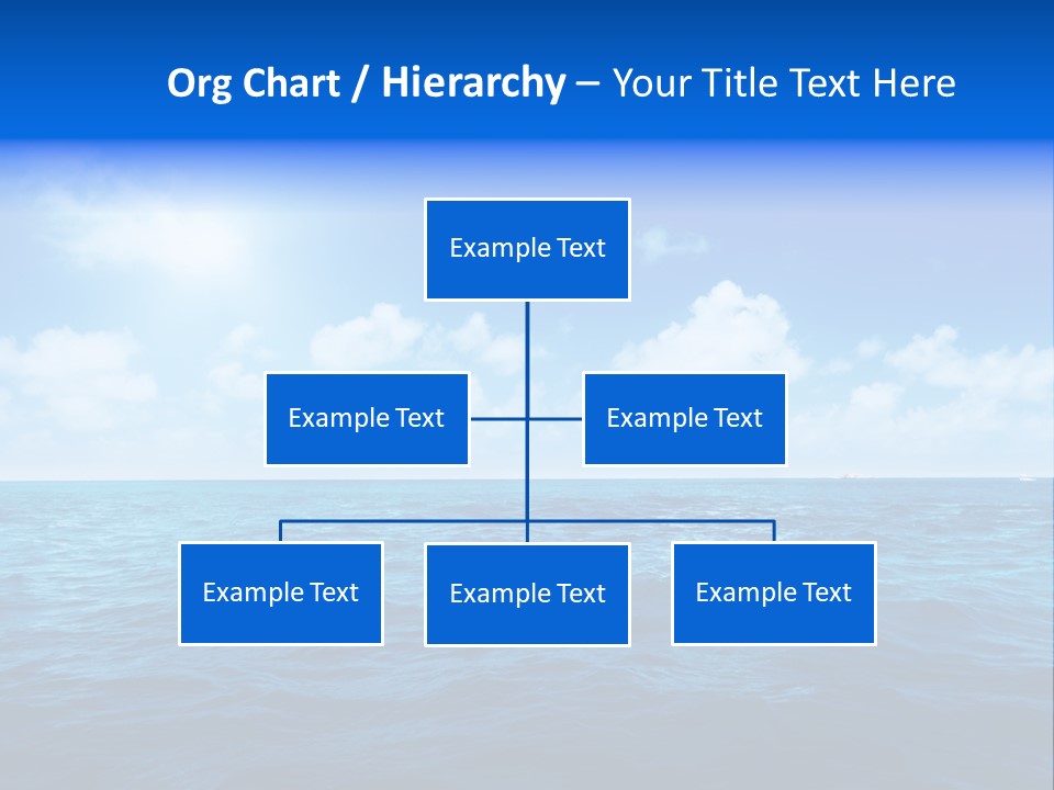 Bay Travel Paradise PowerPoint Template