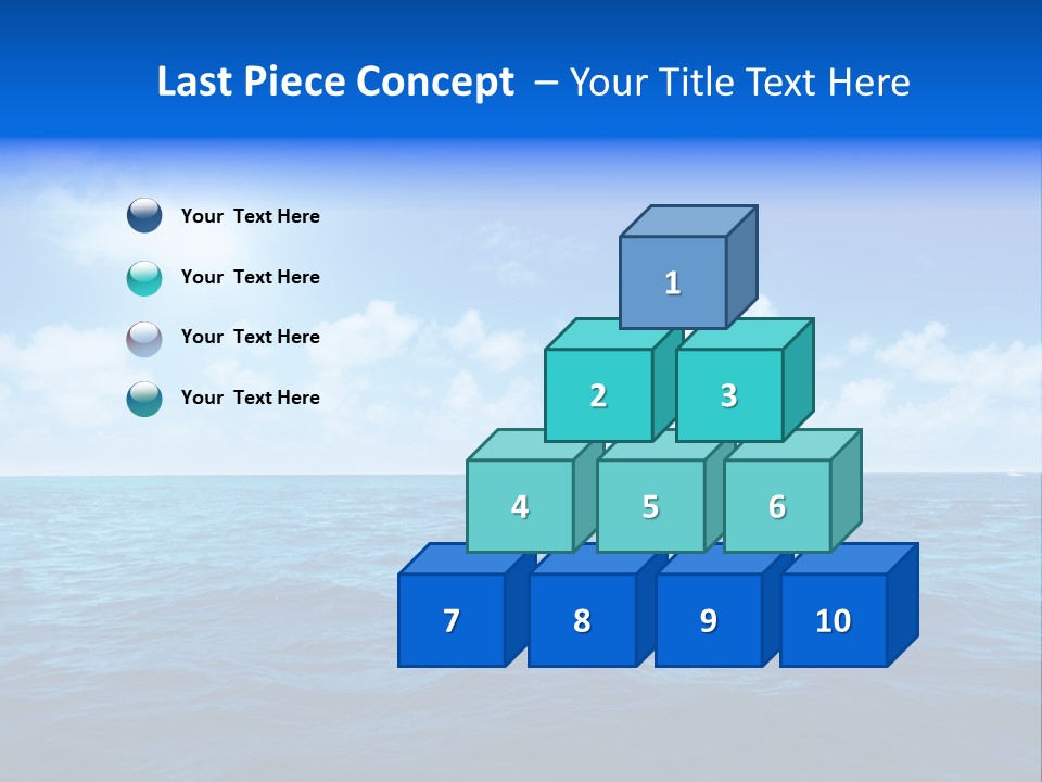 Bay Travel Paradise PowerPoint Template