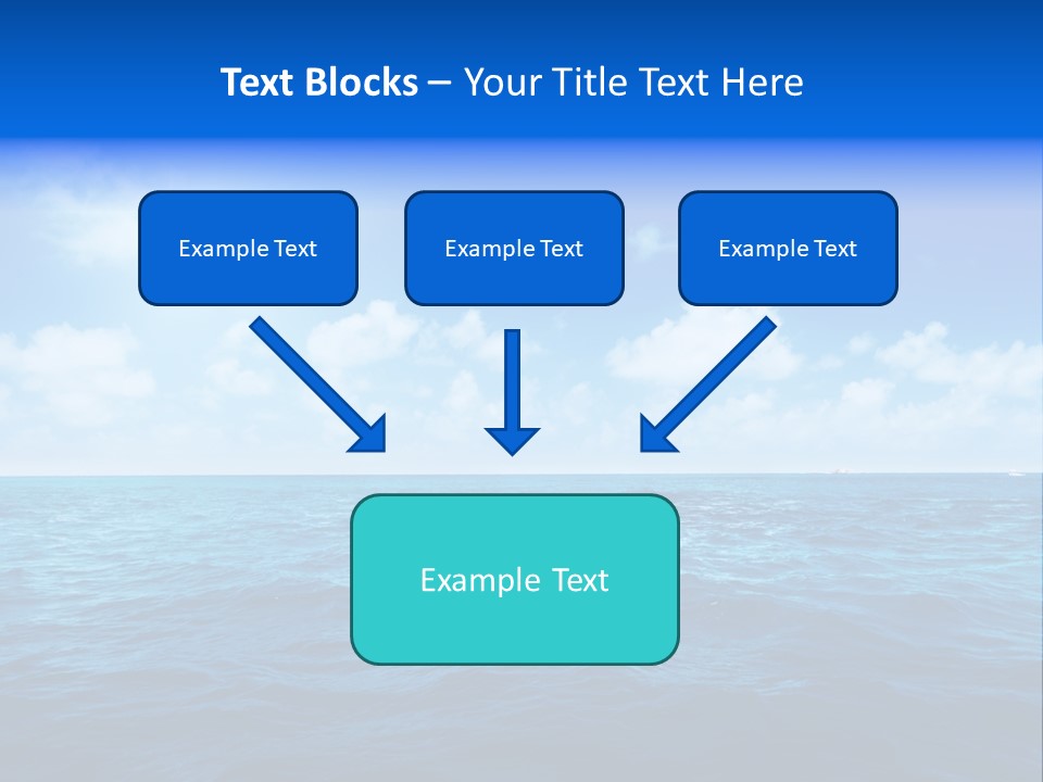 Bay Travel Paradise PowerPoint Template