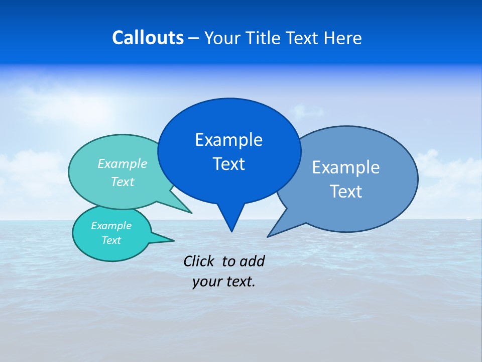 Bay Travel Paradise PowerPoint Template