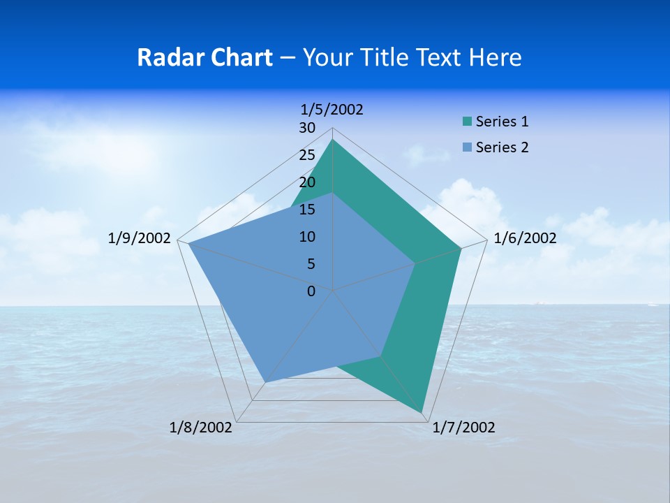 Bay Travel Paradise PowerPoint Template