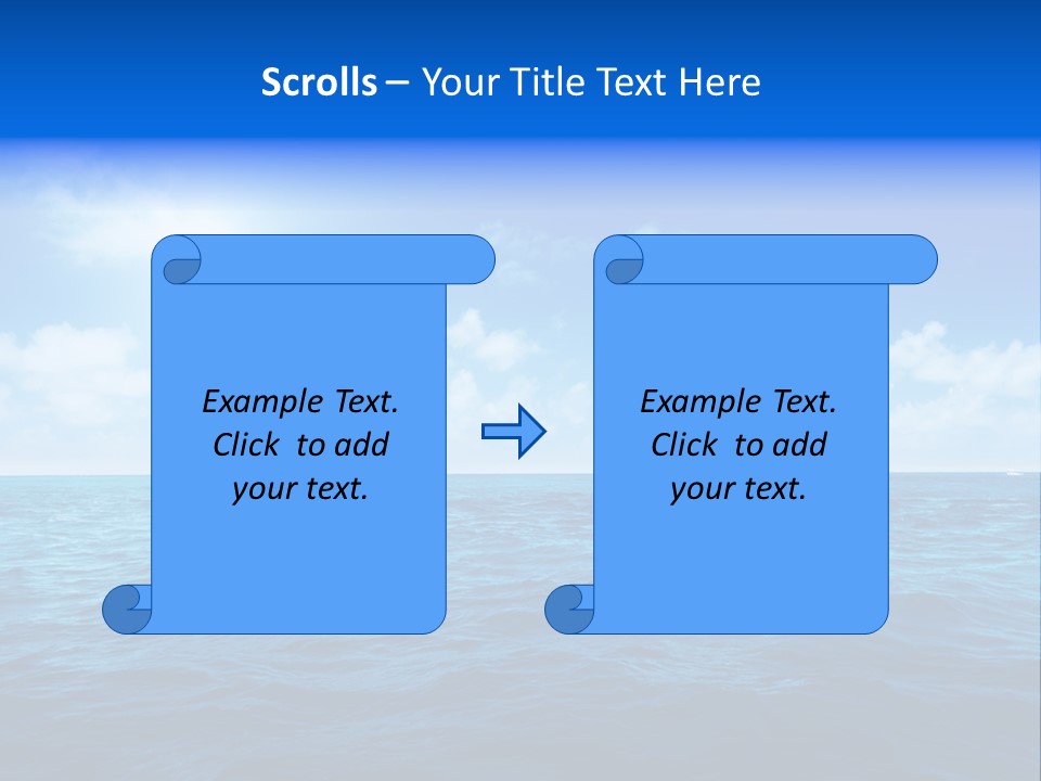 Bay Travel Paradise PowerPoint Template