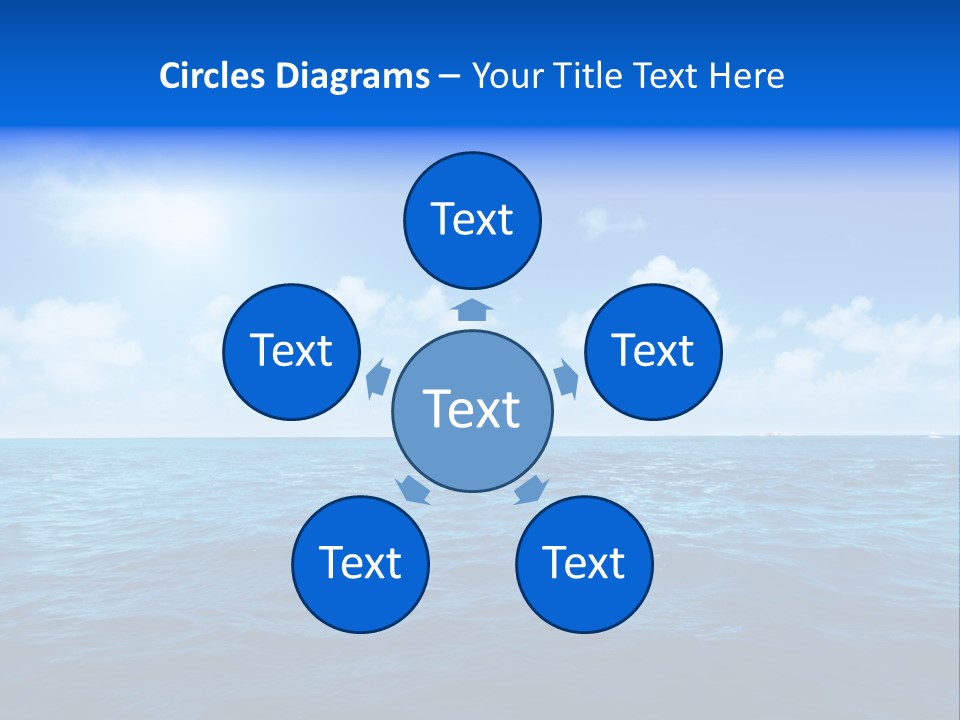 Bay Travel Paradise PowerPoint Template