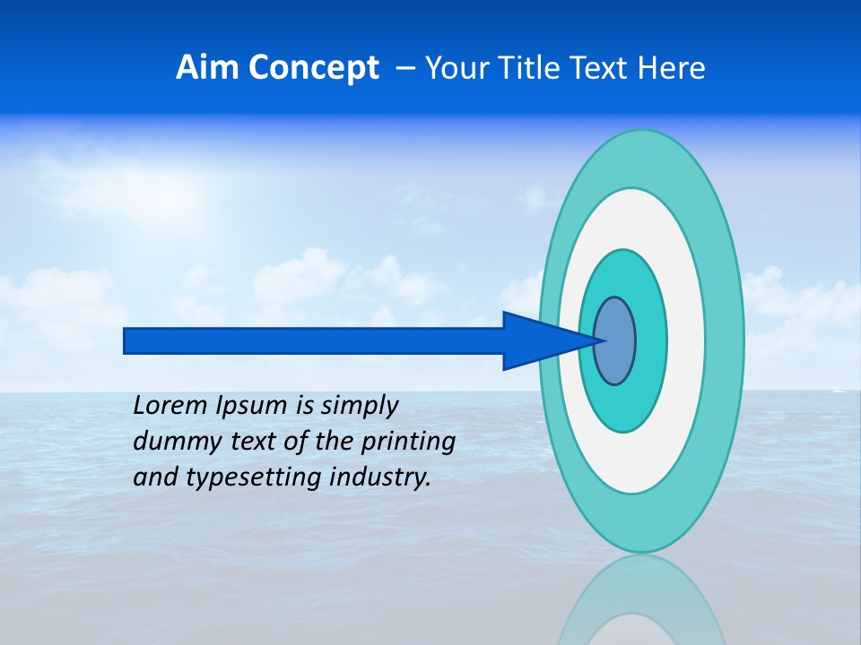 Bay Travel Paradise PowerPoint Template