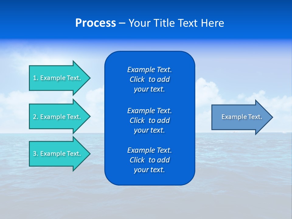 Bay Travel Paradise PowerPoint Template