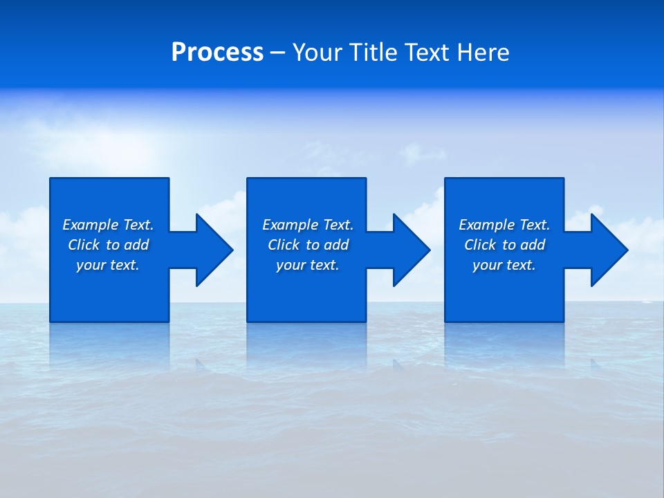 Bay Travel Paradise PowerPoint Template