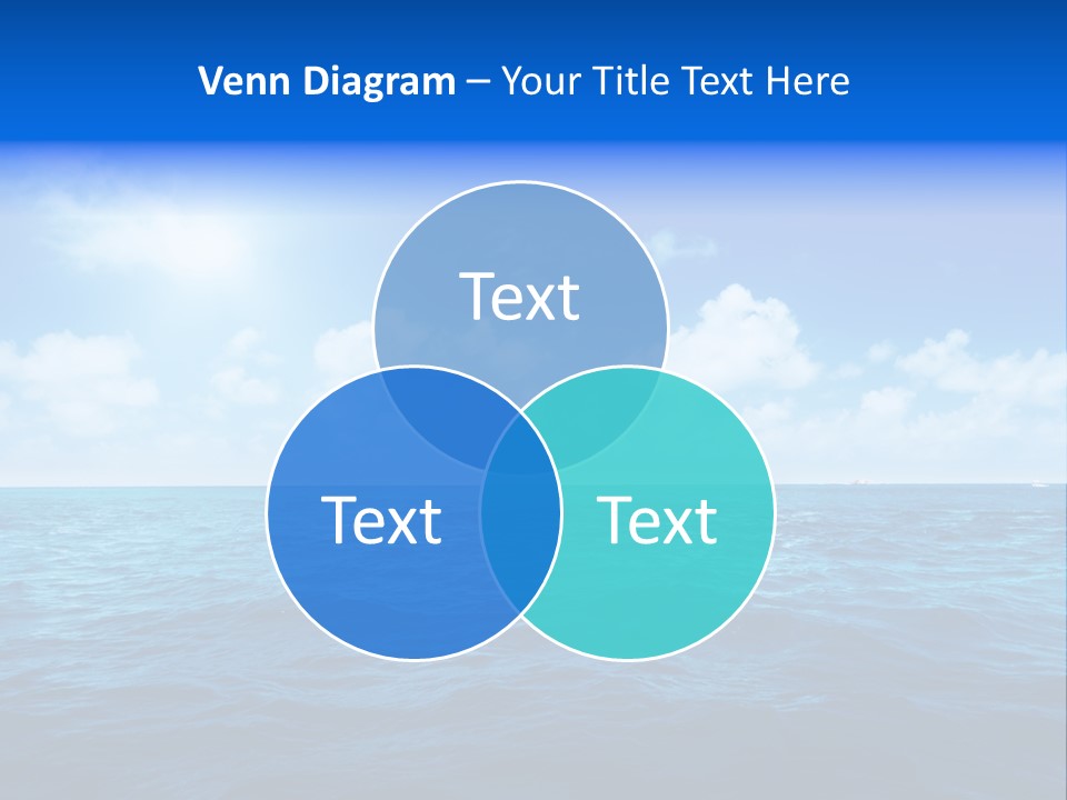 Bay Travel Paradise PowerPoint Template