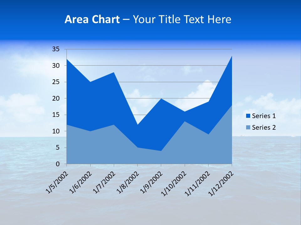 Bay Travel Paradise PowerPoint Template