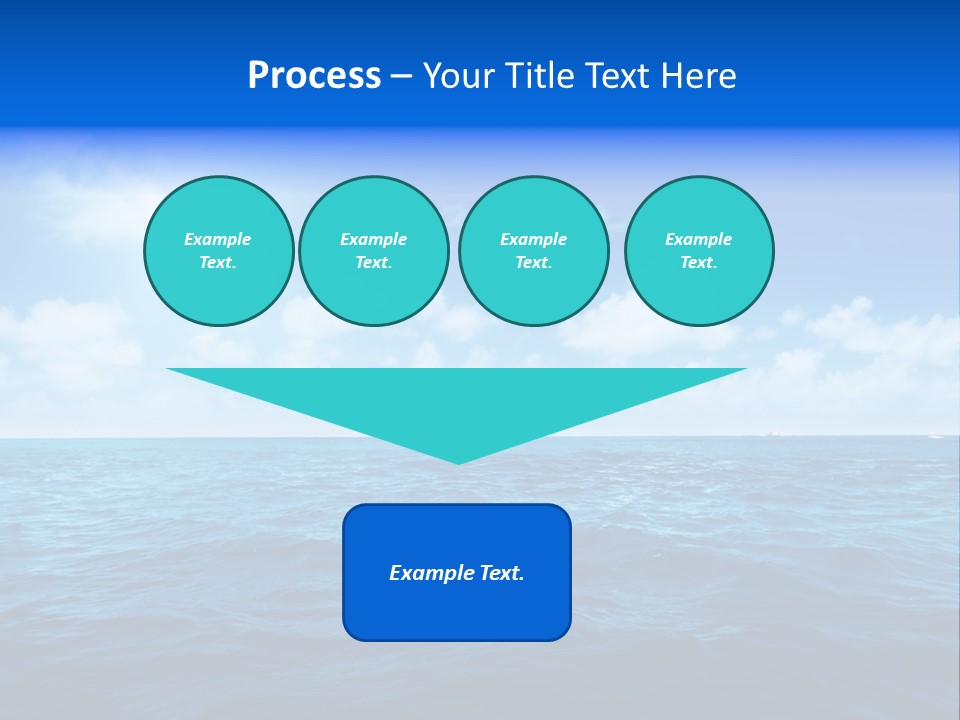 Bay Travel Paradise PowerPoint Template