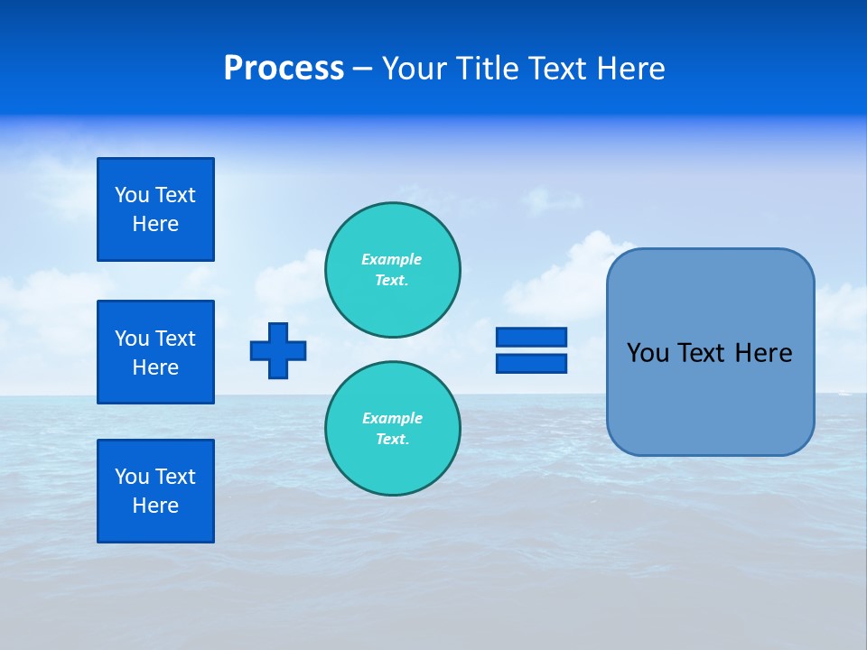 Bay Travel Paradise PowerPoint Template