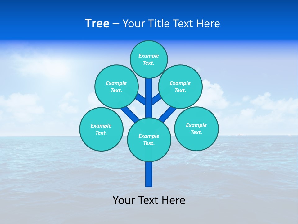 Bay Travel Paradise PowerPoint Template