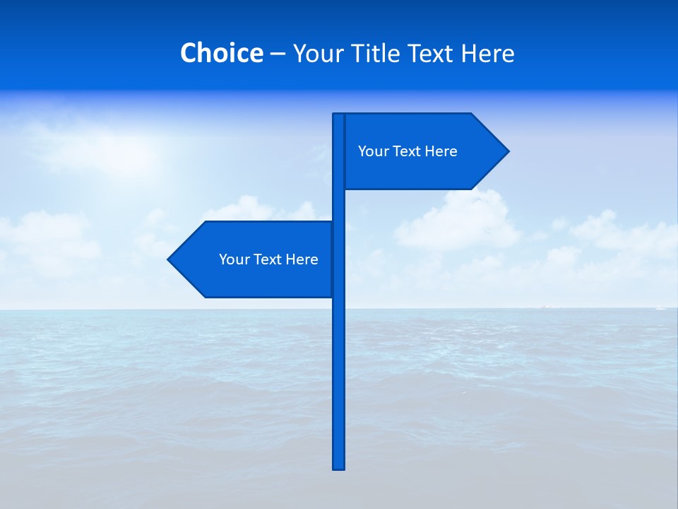 Bay Travel Paradise PowerPoint Template