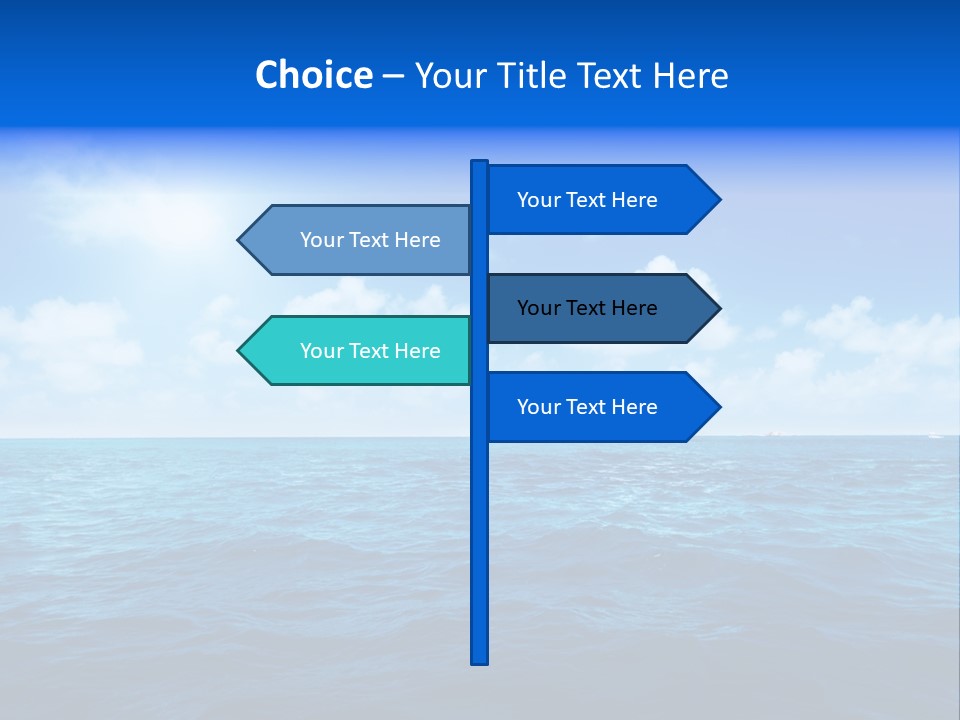 Bay Travel Paradise PowerPoint Template