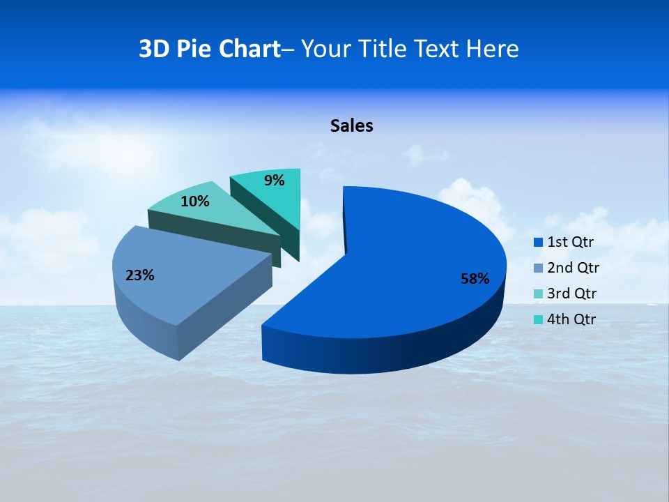Bay Travel Paradise PowerPoint Template
