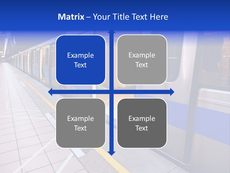 Trip Handrail Traffic PowerPoint Template