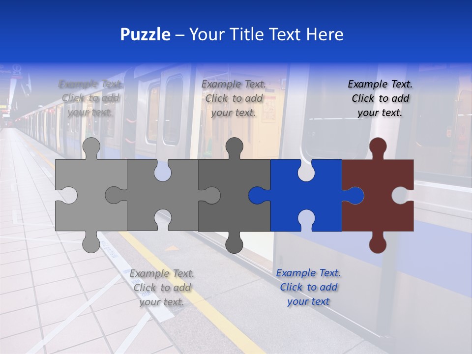 Trip Handrail Traffic PowerPoint Template
