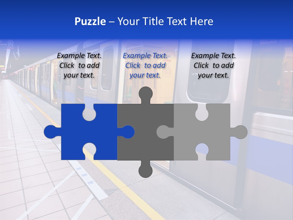 Trip Handrail Traffic PowerPoint Template