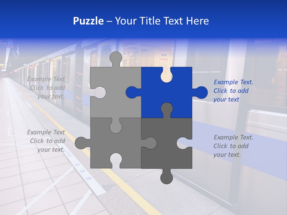 Trip Handrail Traffic PowerPoint Template