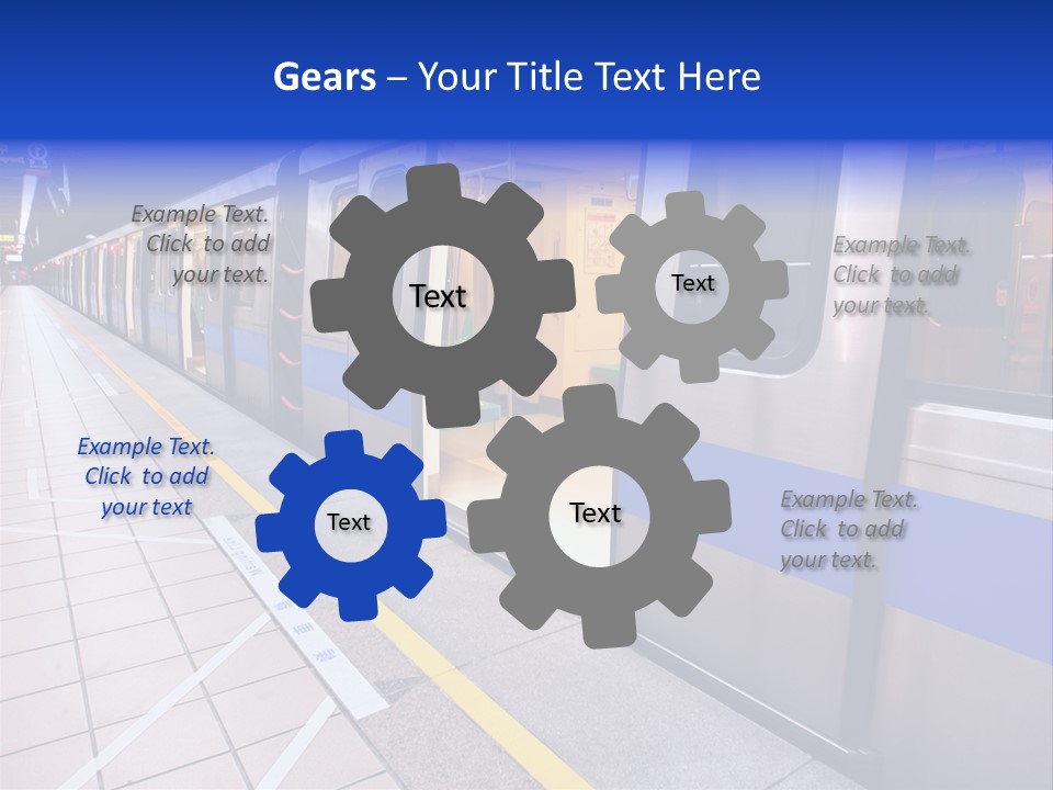 Trip Handrail Traffic PowerPoint Template