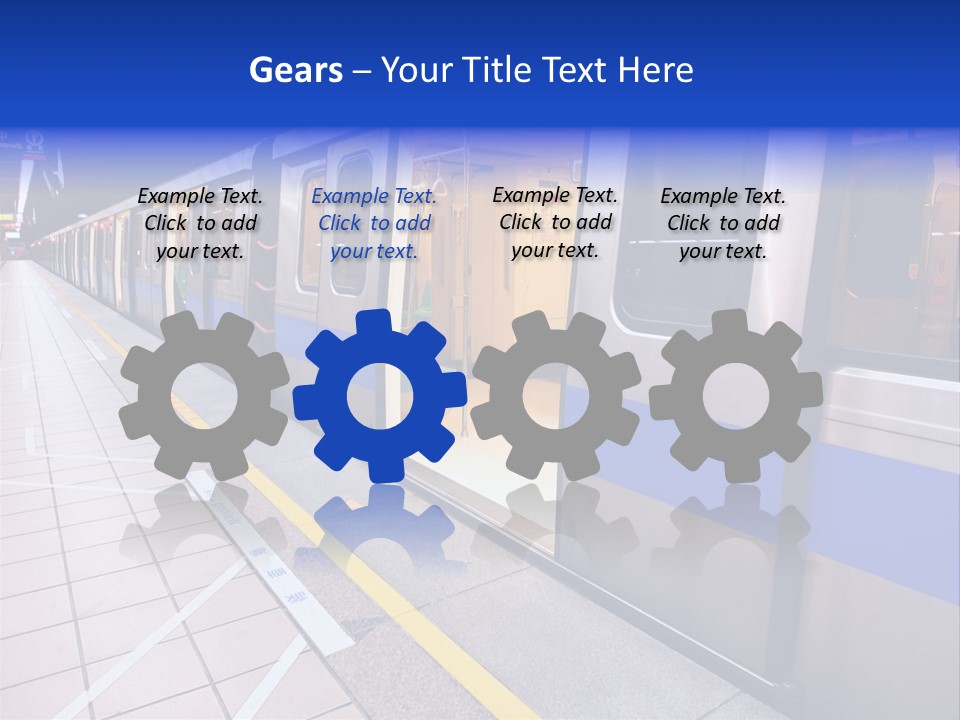 Trip Handrail Traffic PowerPoint Template