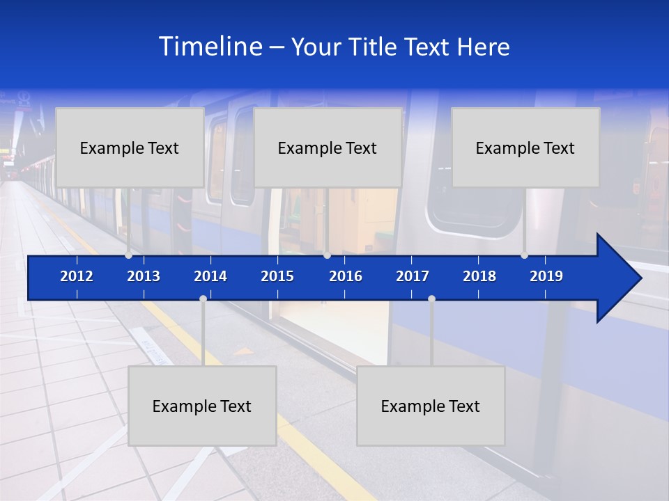 Trip Handrail Traffic PowerPoint Template