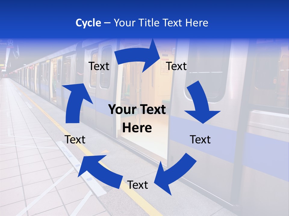 Trip Handrail Traffic PowerPoint Template
