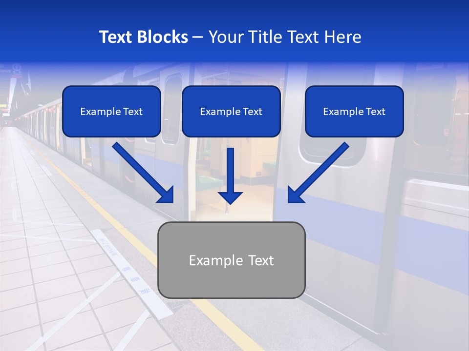 Trip Handrail Traffic PowerPoint Template