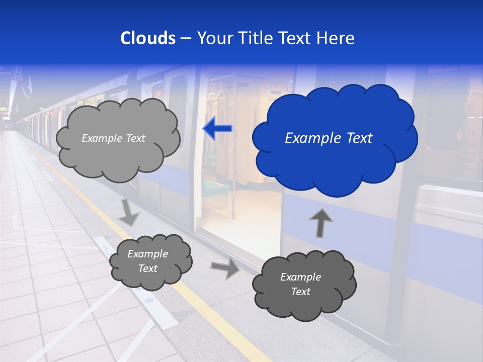Trip Handrail Traffic PowerPoint Template