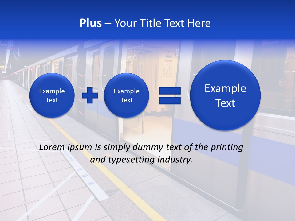 Trip Handrail Traffic PowerPoint Template