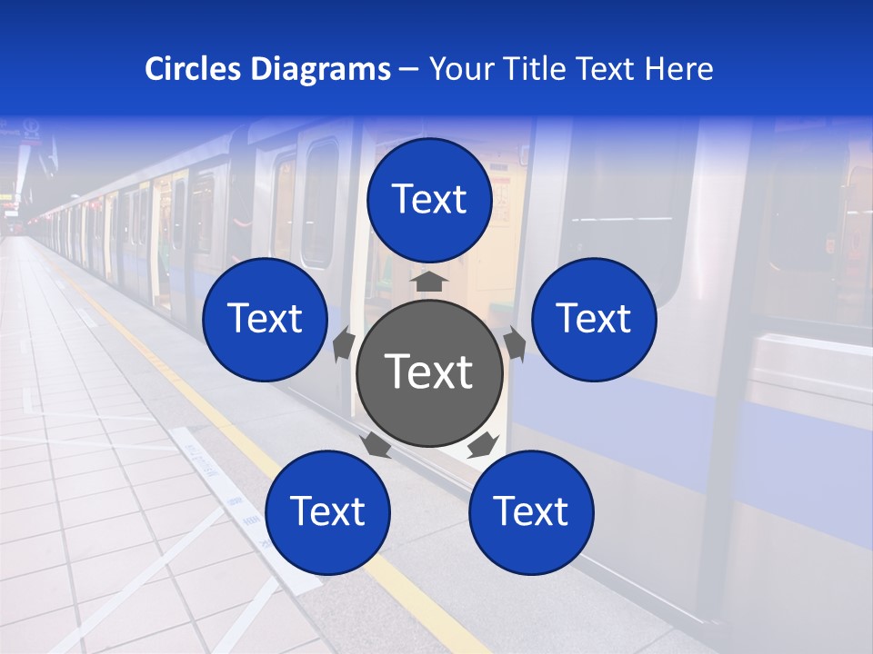 Trip Handrail Traffic PowerPoint Template