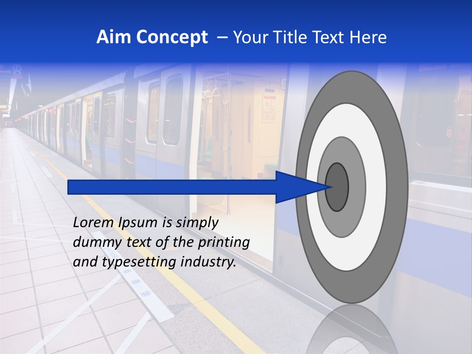 Trip Handrail Traffic PowerPoint Template
