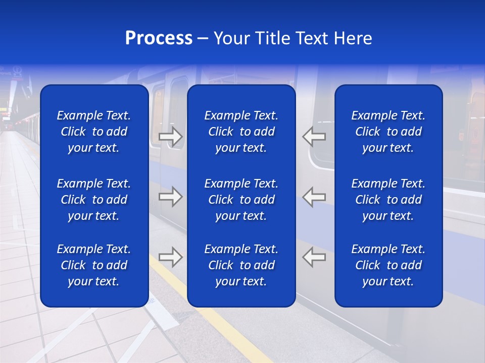 Trip Handrail Traffic PowerPoint Template