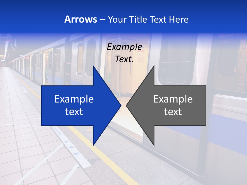 Trip Handrail Traffic PowerPoint Template