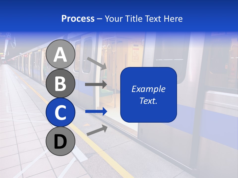 Trip Handrail Traffic PowerPoint Template