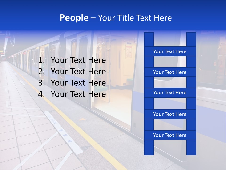 Trip Handrail Traffic PowerPoint Template