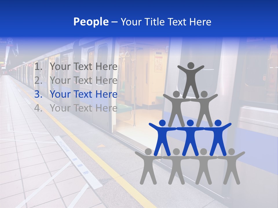 Trip Handrail Traffic PowerPoint Template