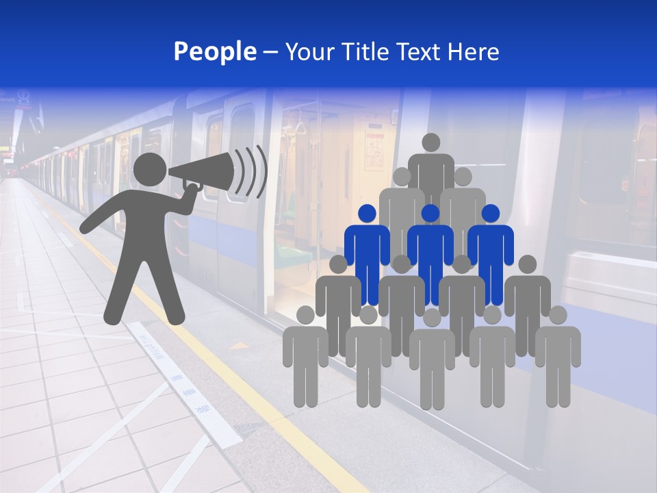 Trip Handrail Traffic PowerPoint Template