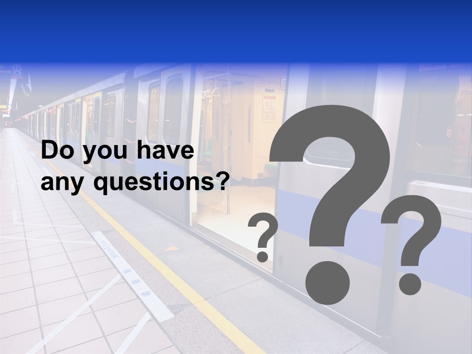 Trip Handrail Traffic PowerPoint Template