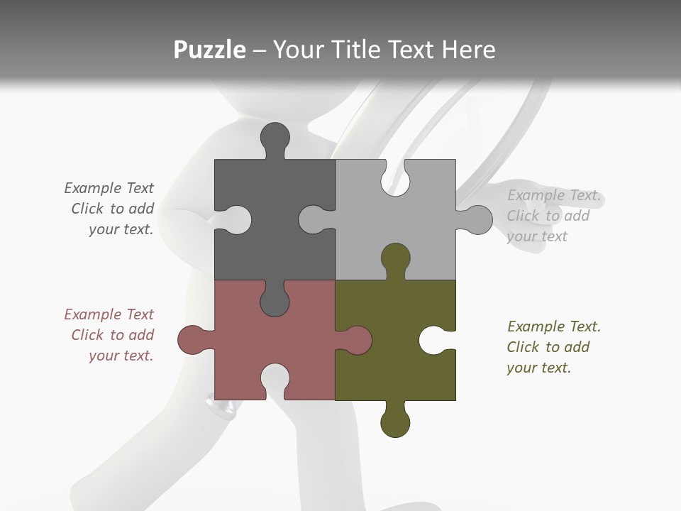 Look Glass Examine PowerPoint Template
