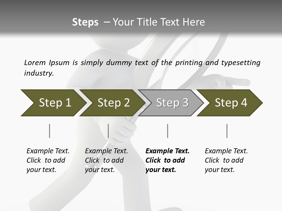 Look Glass Examine PowerPoint Template