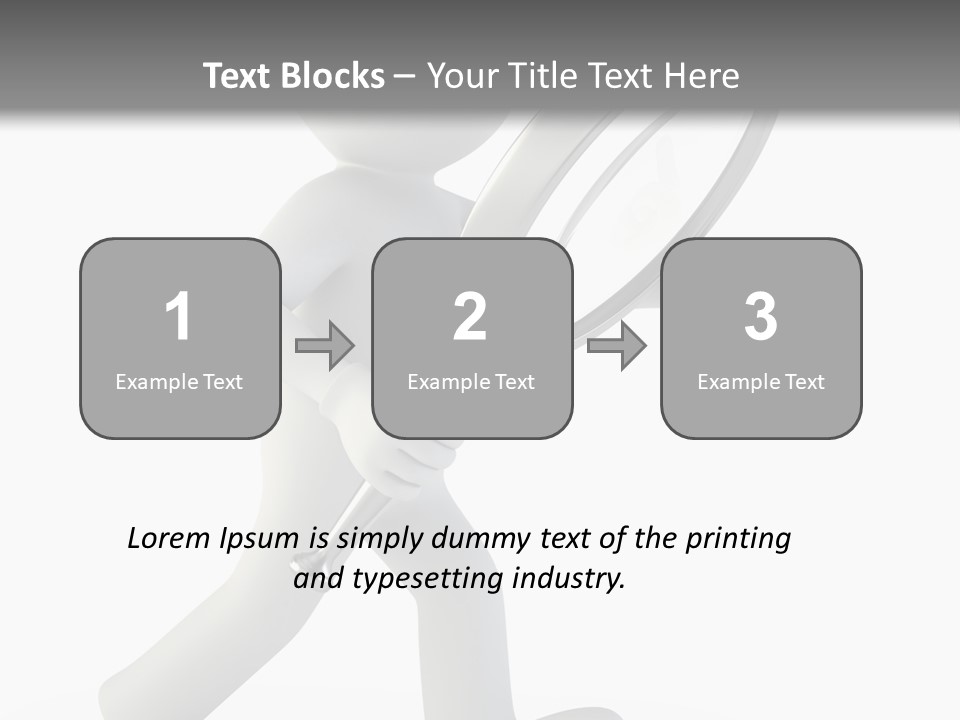 Look Glass Examine PowerPoint Template