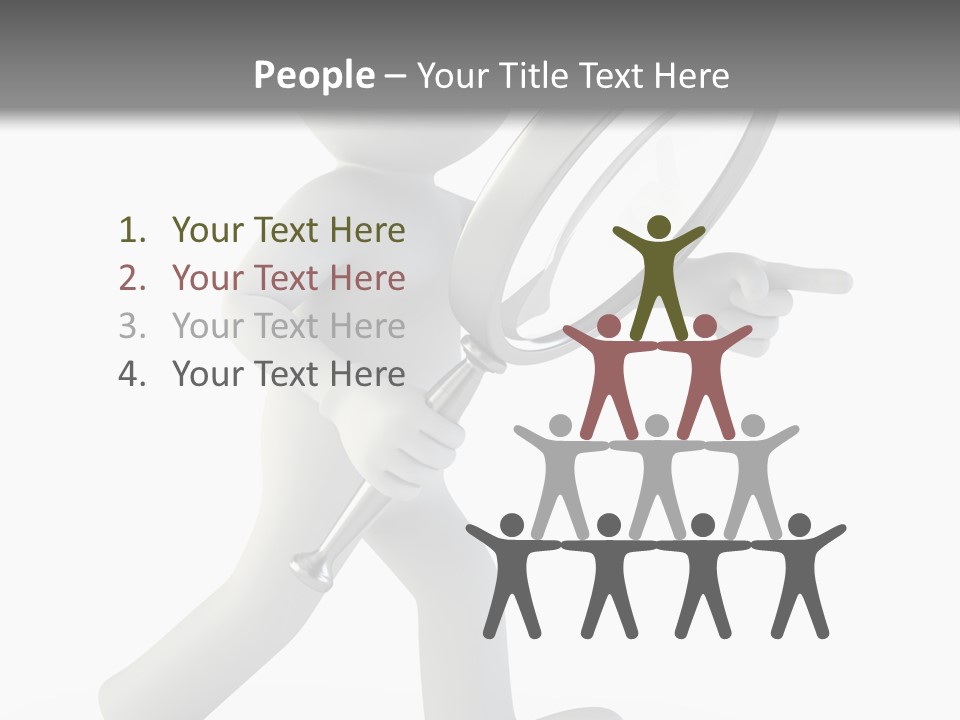 Look Glass Examine PowerPoint Template