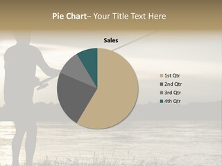 Lure Silhouette Lake PowerPoint Template