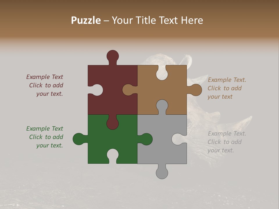 Herbivore Green Nature PowerPoint Template