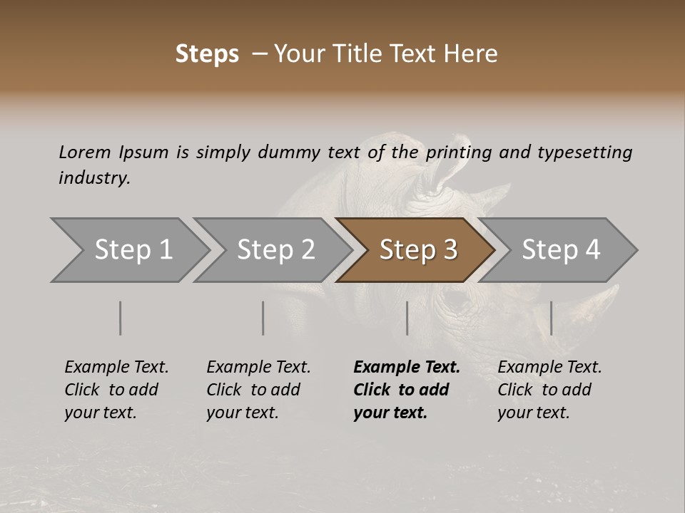 Herbivore Green Nature PowerPoint Template