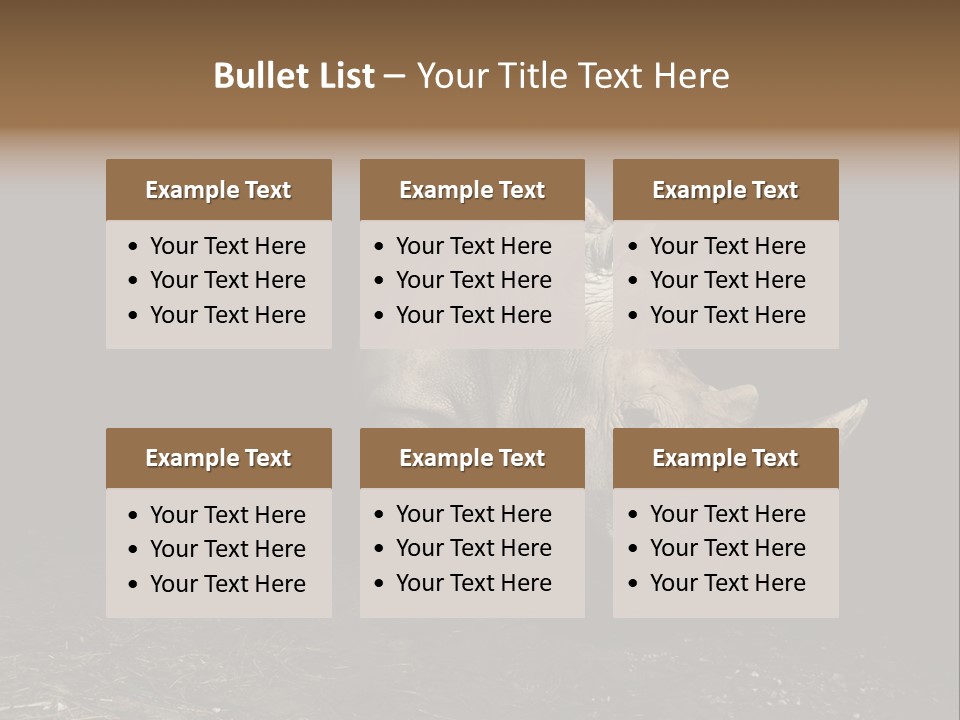 Herbivore Green Nature PowerPoint Template