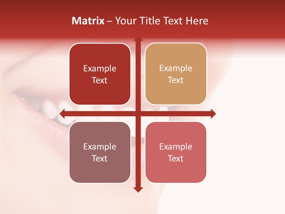 White Beauty Cheerful PowerPoint Template