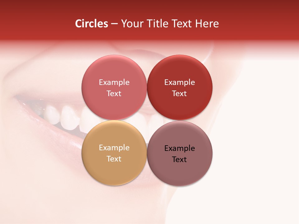 White Beauty Cheerful PowerPoint Template