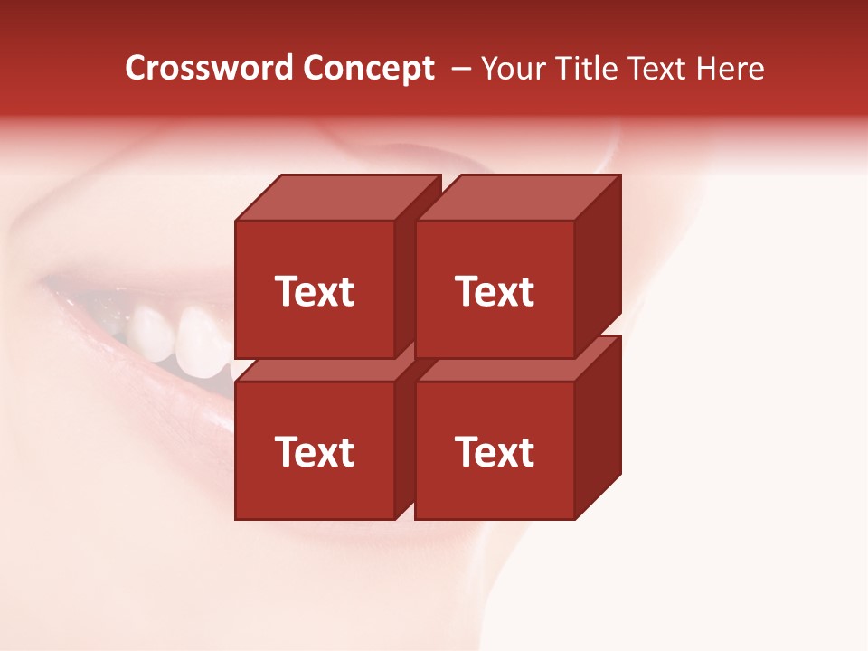 White Beauty Cheerful PowerPoint Template