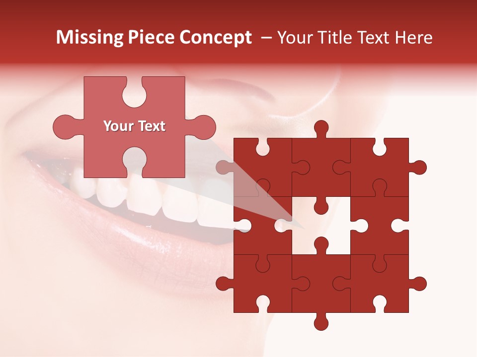 White Beauty Cheerful PowerPoint Template